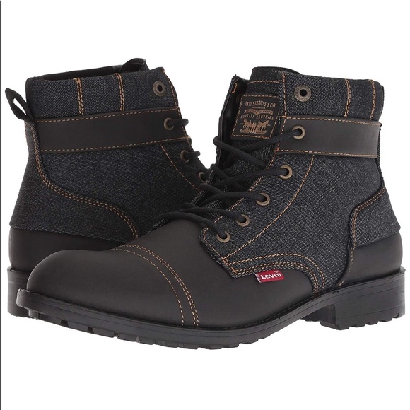 Shoes | Mens Levis Artesia Denim Boots 